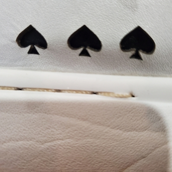 Kate Spade Polka Dot lace white sneakers Size 9.5 - Picture 4 of 11